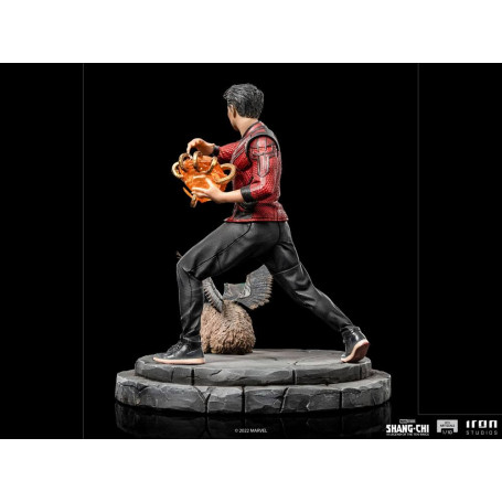 Iron Studios Marvel - Shang-Chi & Morris - Shang-Chi und die Legende der Zehn Ringe Statuette 1/10 BDS Art Scale