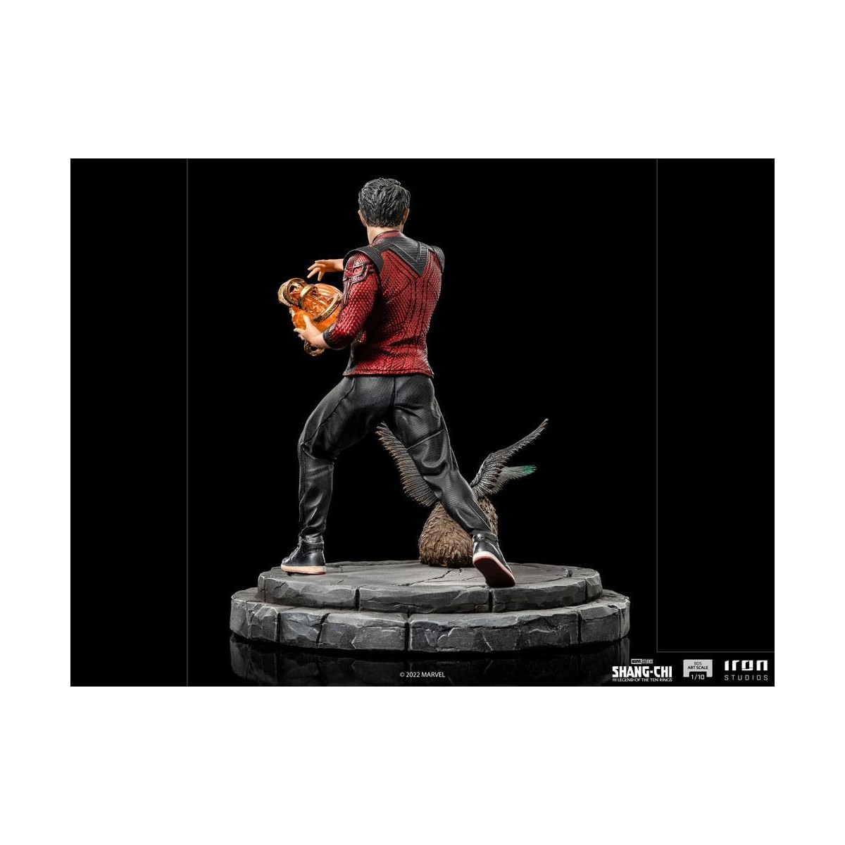 Iron Studios Marvel - Shang-Chi & Morris - Shang-Chi und die Legende der Zehn Ringe Statuette 1/10 BDS Art Scale