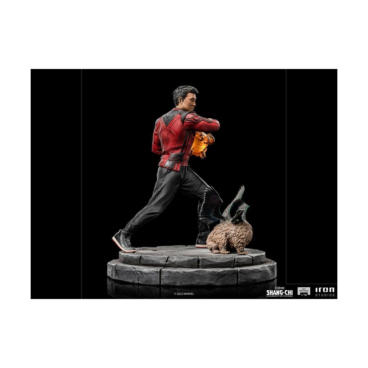 Iron Studios Marvel - Shang-Chi & Morris - Shang-Chi und die Legende der Zehn Ringe Statuette 1/10 BDS Art Scale