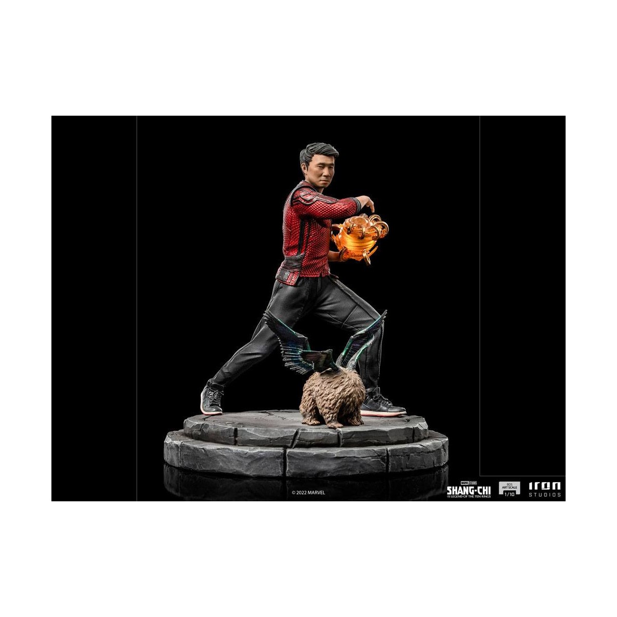 Iron Studios Marvel - Shang-Chi & Morris - Shang-Chi und die Legende der Zehn Ringe Statuette 1/10 BDS Art Scale