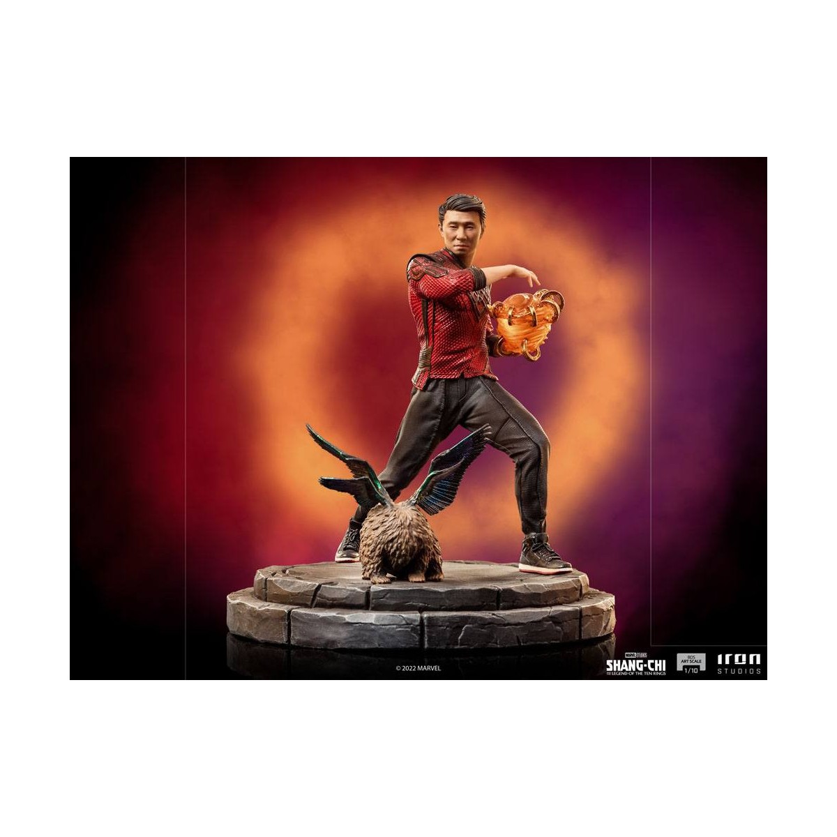Iron Studios Marvel - Shang-Chi & Morris - Shang-Chi und die Legende der Zehn Ringe Statuette 1/10 BDS Art Scale