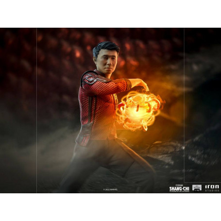 Iron Studios Marvel - Shang-Chi & Morris - Shang-Chi und die Legende der Zehn Ringe Statuette 1/10 BDS Art Scale