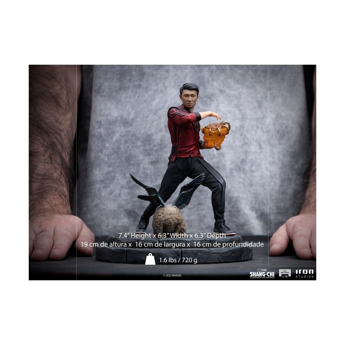 Iron Studios Marvel - Shang-Chi & Morris - Shang-Chi und die Legende der Zehn Ringe Statuette 1/10 BDS Art Scale