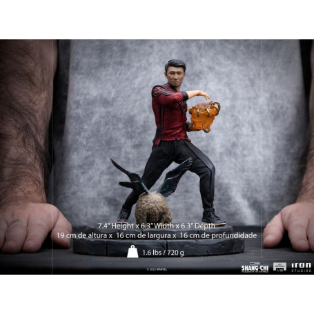 Iron Studios Marvel - Shang-Chi & Morris - Shang-Chi und die Legende der Zehn Ringe Statuette 1/10 BDS Art Scale