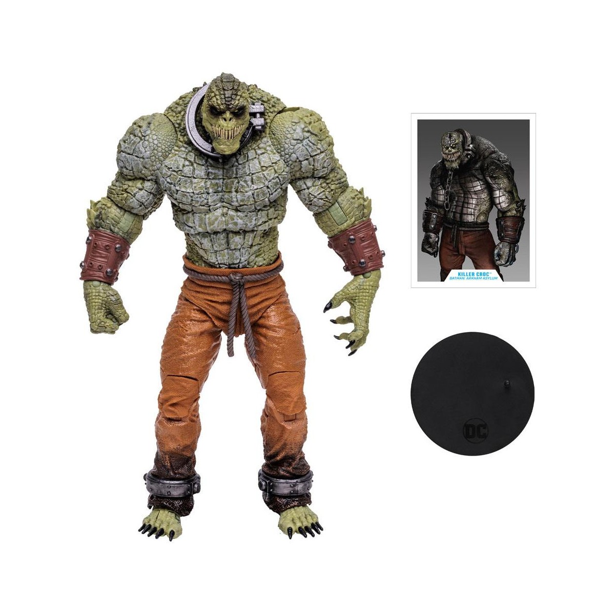 Mc Farlane - DC Multiverse Megafig - Killer Croc - Arkham Asylum 1/12