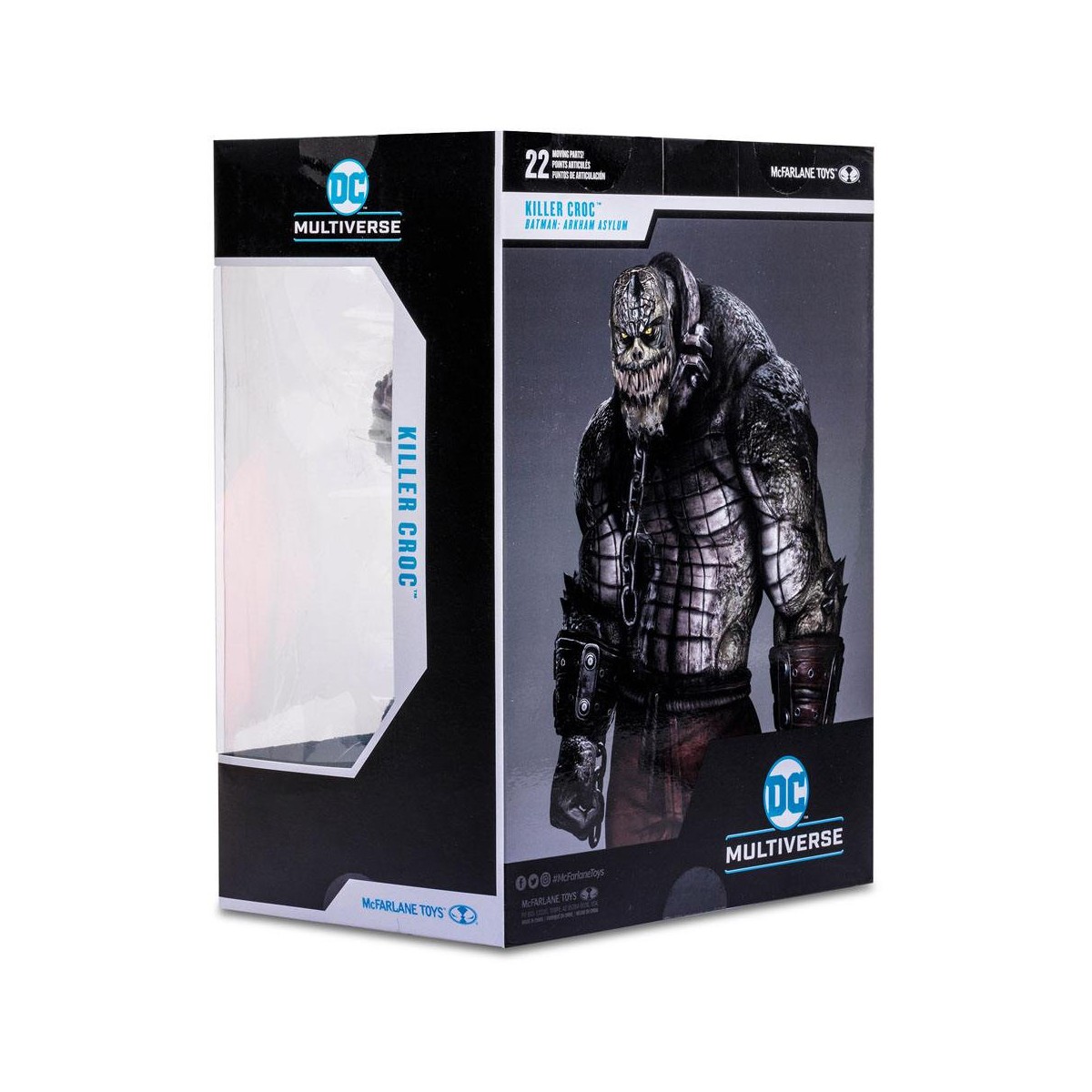 Mc Farlane - DC Multiverse Megafig - Killer Croc - Arkham Asylum 1/12