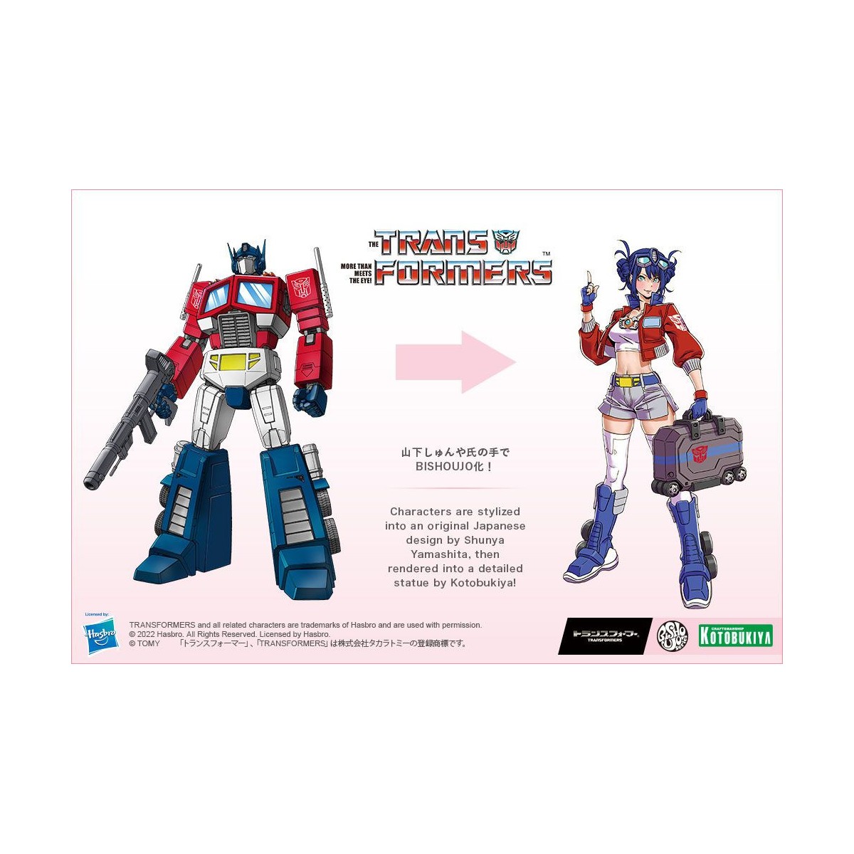 Kotobukiya Optimus Prime Deluxe Edition Transformers Bishoujo Statuette PVC 1/7