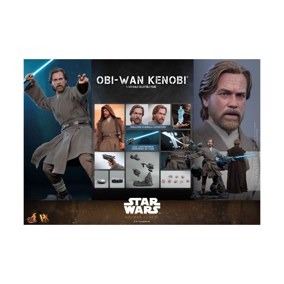 Hot toys Star Wars - Obi-Wan Kenobi TV-Serie 1/6 