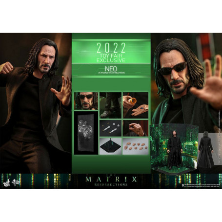 Hot Toys - The Matrix Resurrections Actionfigur 1/6 Neo Toy Fair Exclusive 2022