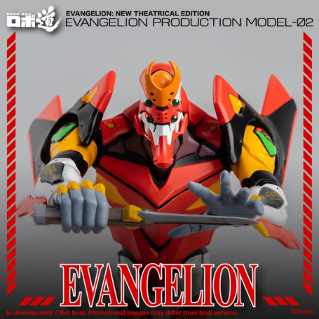 Three Zero - Evangelion Production Model-02 (EVA-02) - Evangelion: New Theatrical Edition Actionfigur Robo-Dou