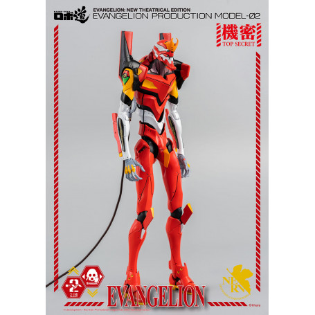 Three Zero - Evangelion Production Model-02 (EVA-02) - Evangelion: New Theatrical Edition Actionfigur Robo-Dou