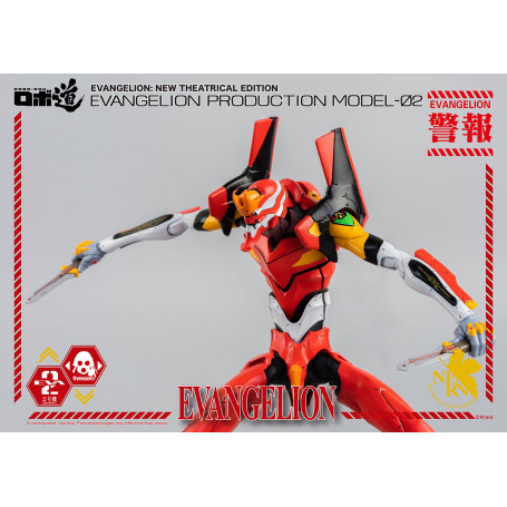 Three Zero - Evangelion Production Model-02 (EVA-02) - Evangelion: New Theatrical Edition Actionfigur Robo-Dou