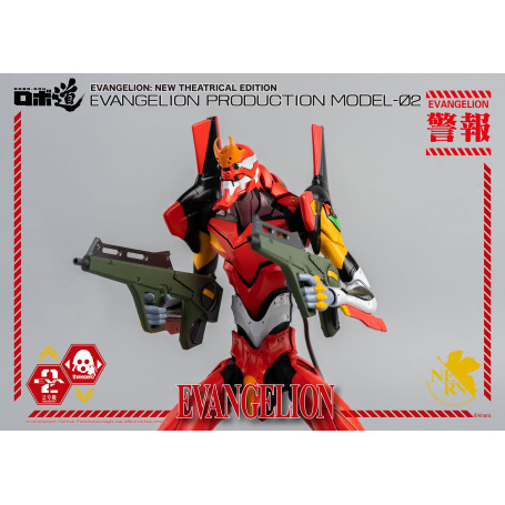 Three Zero - Evangelion Production Model-02 (EVA-02) - Evangelion: New Theatrical Edition Actionfigur Robo-Dou