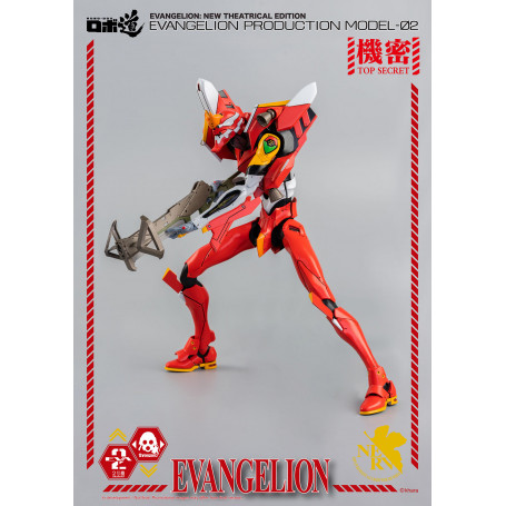 Three Zero - Evangelion Production Model-02 (EVA-02) - Evangelion: New Theatrical Edition Actionfigur Robo-Dou