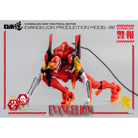 Three Zero - Evangelion Production Model-02 (EVA-02) - Evangelion: New Theatrical Edition Actionfigur Robo-Dou