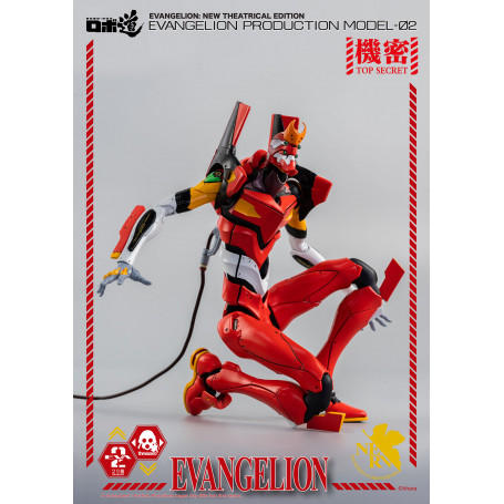 Three Zero - Evangelion Production Model-02 (EVA-02) - Evangelion: New Theatrical Edition Actionfigur Robo-Dou