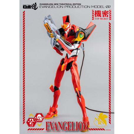 Three Zero - Evangelion Production Model-02 (EVA-02) - Evangelion: New Theatrical Edition Actionfigur Robo-Dou