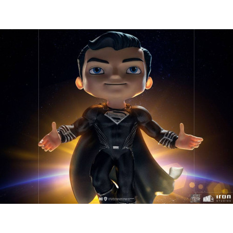 Iron Studios - Justice League Deluxe Superman Black - Mini Co.