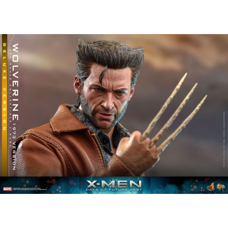 Hot Toys - Wolverine (1973 Version) Deluxe Version - X-Men Days of Future Past Figurine Movie Masterpiece 1/6