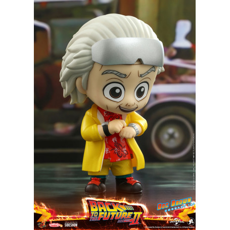 Hot Toys - Doc Brown - Cosbaby BTTF II - Zurück in die Zukunft II