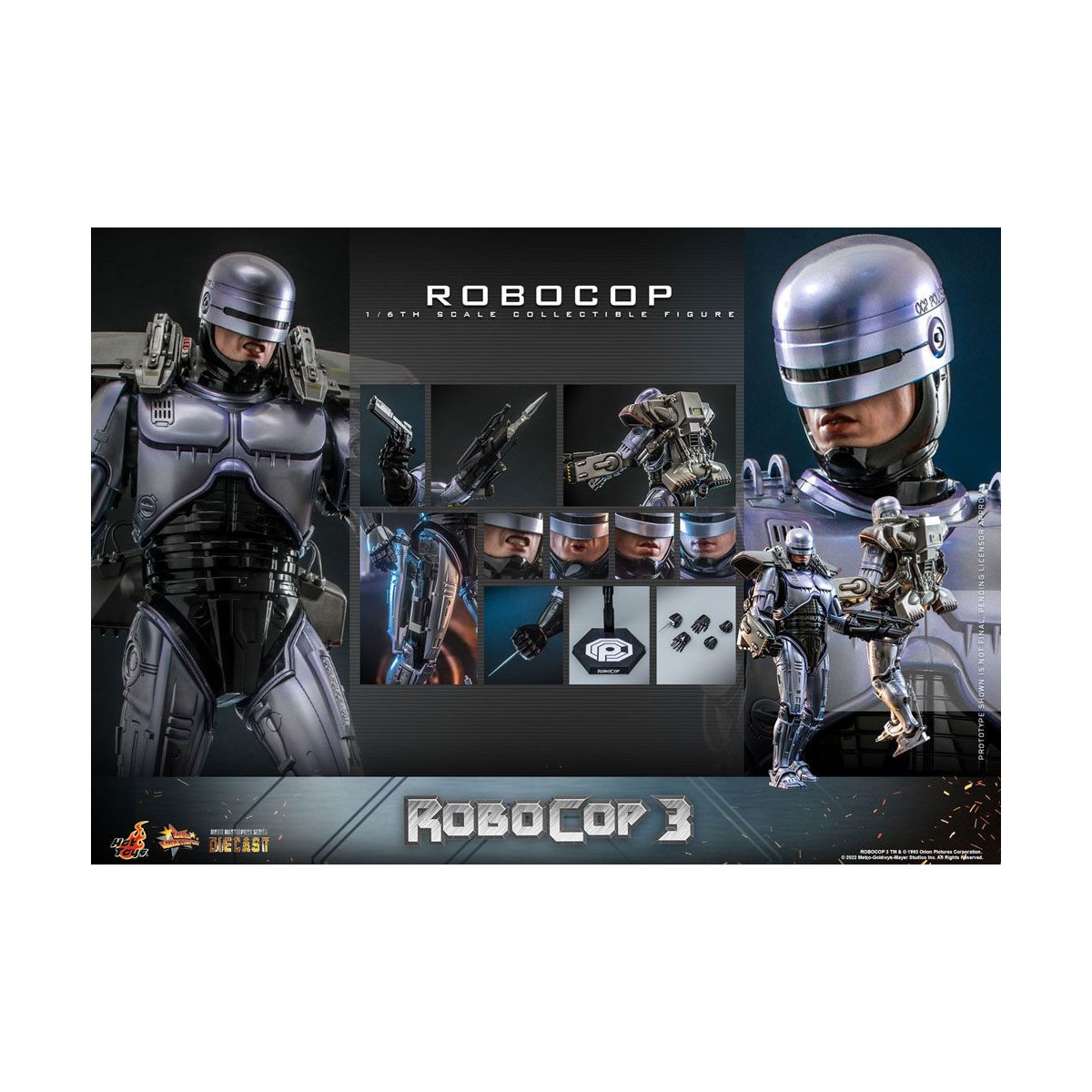 Hot Toys - Robocop 3 Movie Masterpiece Actionfigur 1/6