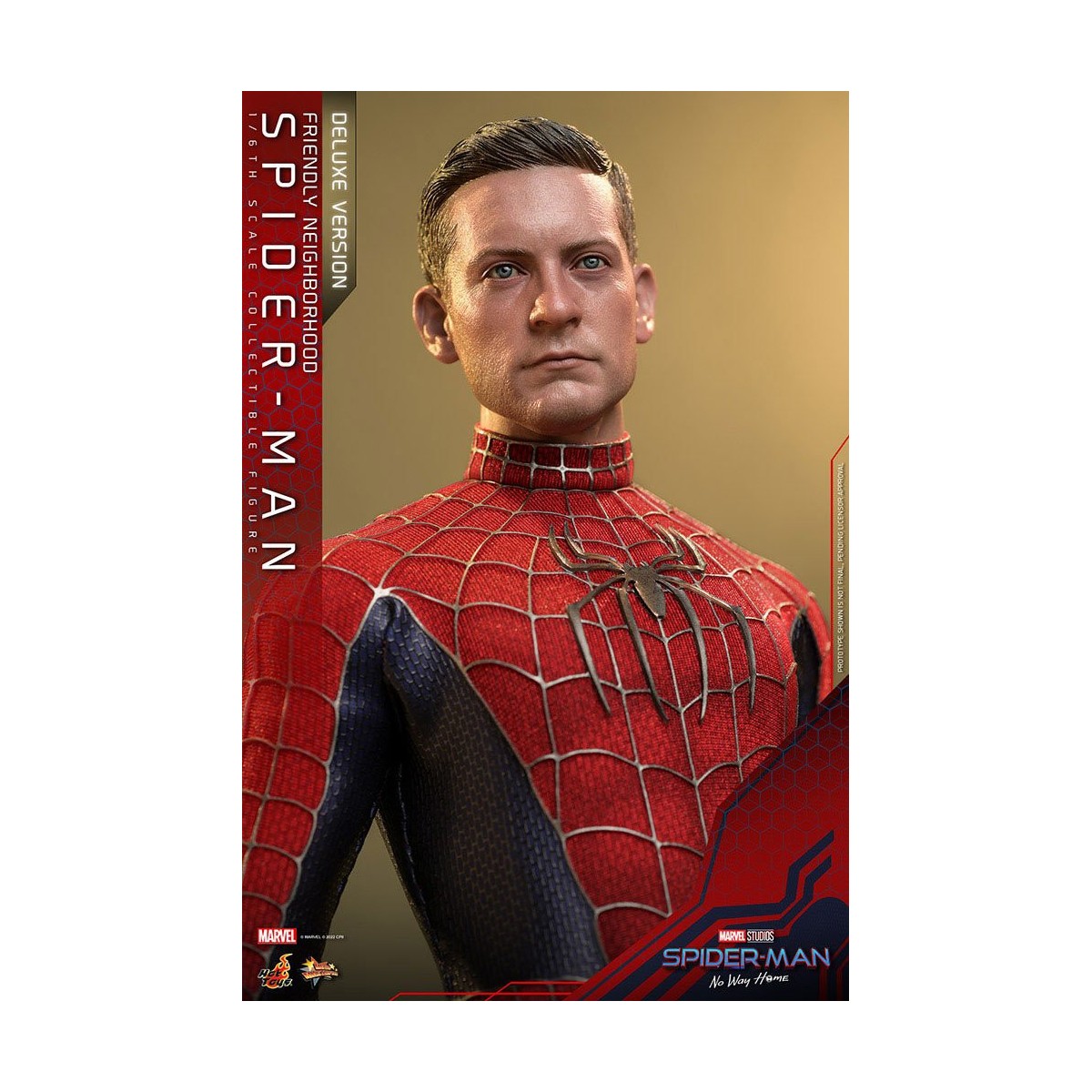 Hot Toys - Friendly Neighborhood Spider-Man (Deluxe Version) - Marvel's Spider-Man: No Way Home Figurine Movie Masterpiece 1/6