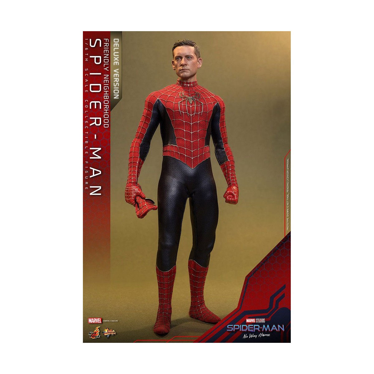 Hot Toys - Friendly Neighborhood Spider-Man - Marvel's Spider-Man: No Way Home Action Figure Movie Masterpiece 1/6