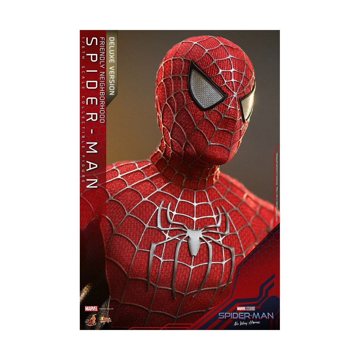 Hot Toys - Friendly Neighborhood Spider-Man - Marvel's Spider-Man: No Way Home Action Figure Movie Masterpiece 1/6