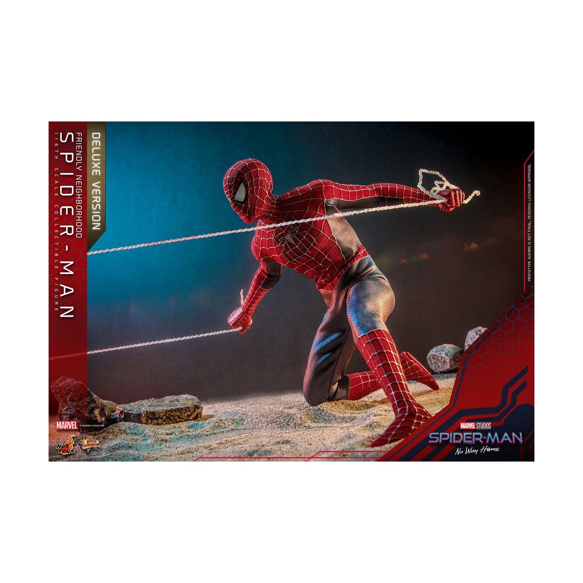 Hot Toys - Friendly Neighborhood Spider-Man - Marvel's Spider-Man: No Way Home Action Figure Movie Masterpiece 1/6
