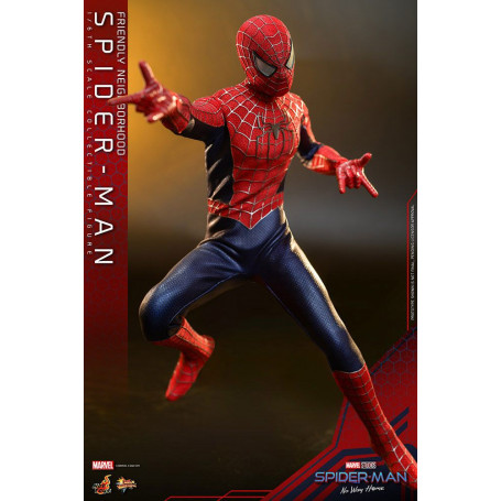 Hot Toys - Friendly Neighborhood Spider-Man - Marvel's Spider-Man: No Way Home Action Figure Movie Masterpiece 1/6
