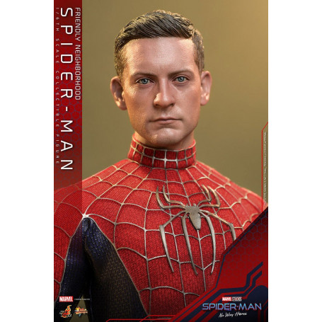 Hot Toys - Friendly Neighborhood Spider-Man - Marvel's Spider-Man: No Way Home Action Figure Movie Masterpiece 1/6