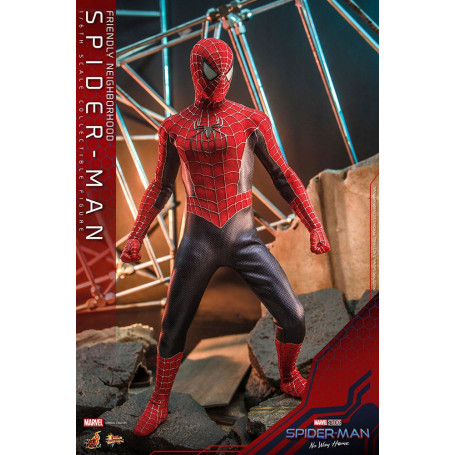 Hot Toys - Friendly Neighborhood Spider-Man - Marvel's Spider-Man: No Way Home Action Figure Movie Masterpiece 1/6