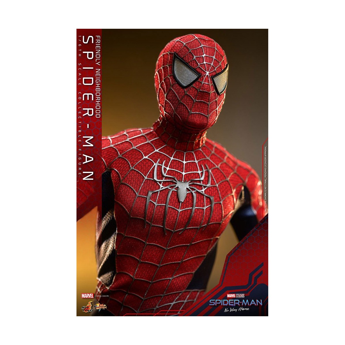 Hot Toys - Friendly Neighborhood Spider-Man - Marvel's Spider-Man: No Way Home Action Figure Movie Masterpiece 1/6