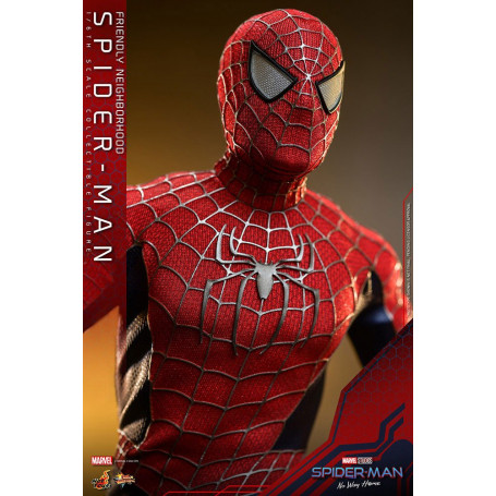 Hot Toys - Friendly Neighborhood Spider-Man - Marvel's Spider-Man: No Way Home Action Figure Movie Masterpiece 1/6