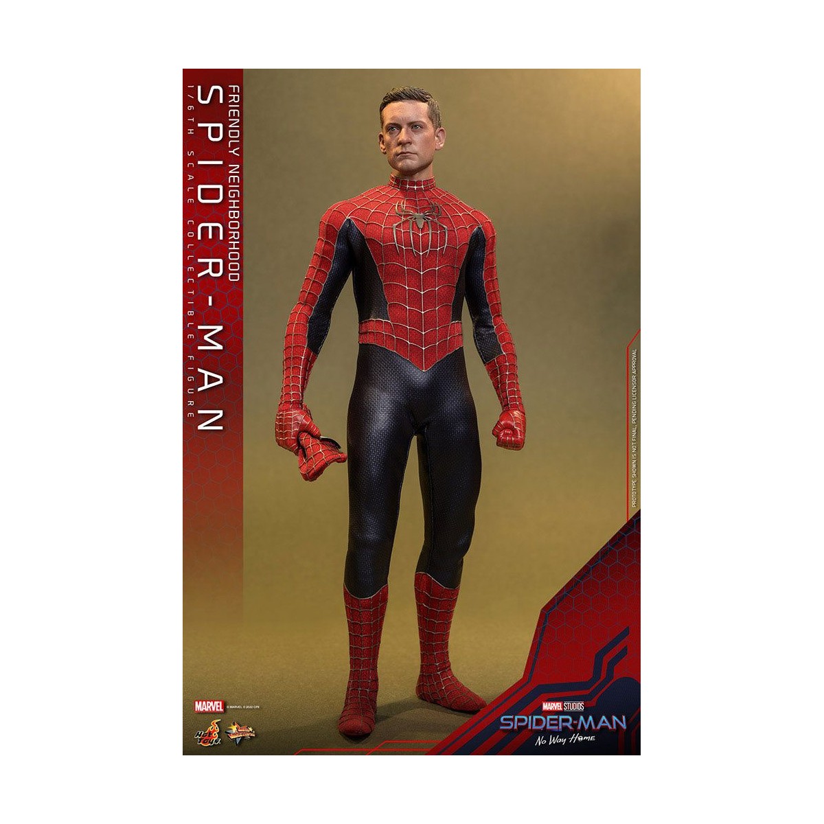 Hot Toys - Friendly Neighborhood Spider-Man - Marvel's Spider-Man: No Way Home Action Figure Movie Masterpiece 1/6