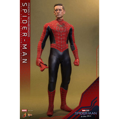 Hot Toys - Friendly Neighborhood Spider-Man - Marvel's Spider-Man: No Way Home Action Figure Movie Masterpiece 1/6