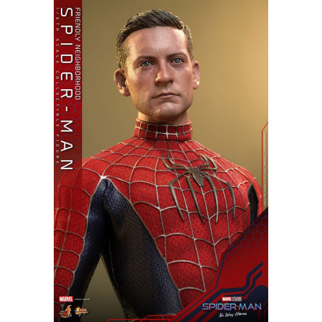 Hot Toys - Friendly Neighborhood Spider-Man - Marvel's Spider-Man: No Way Home Action Figure Movie Masterpiece 1/6