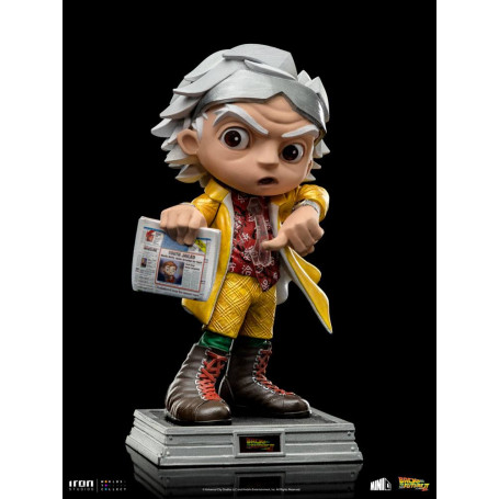 Iron Studios - Doc Brown Zurück in die Zukunft 2 - Mini Co.