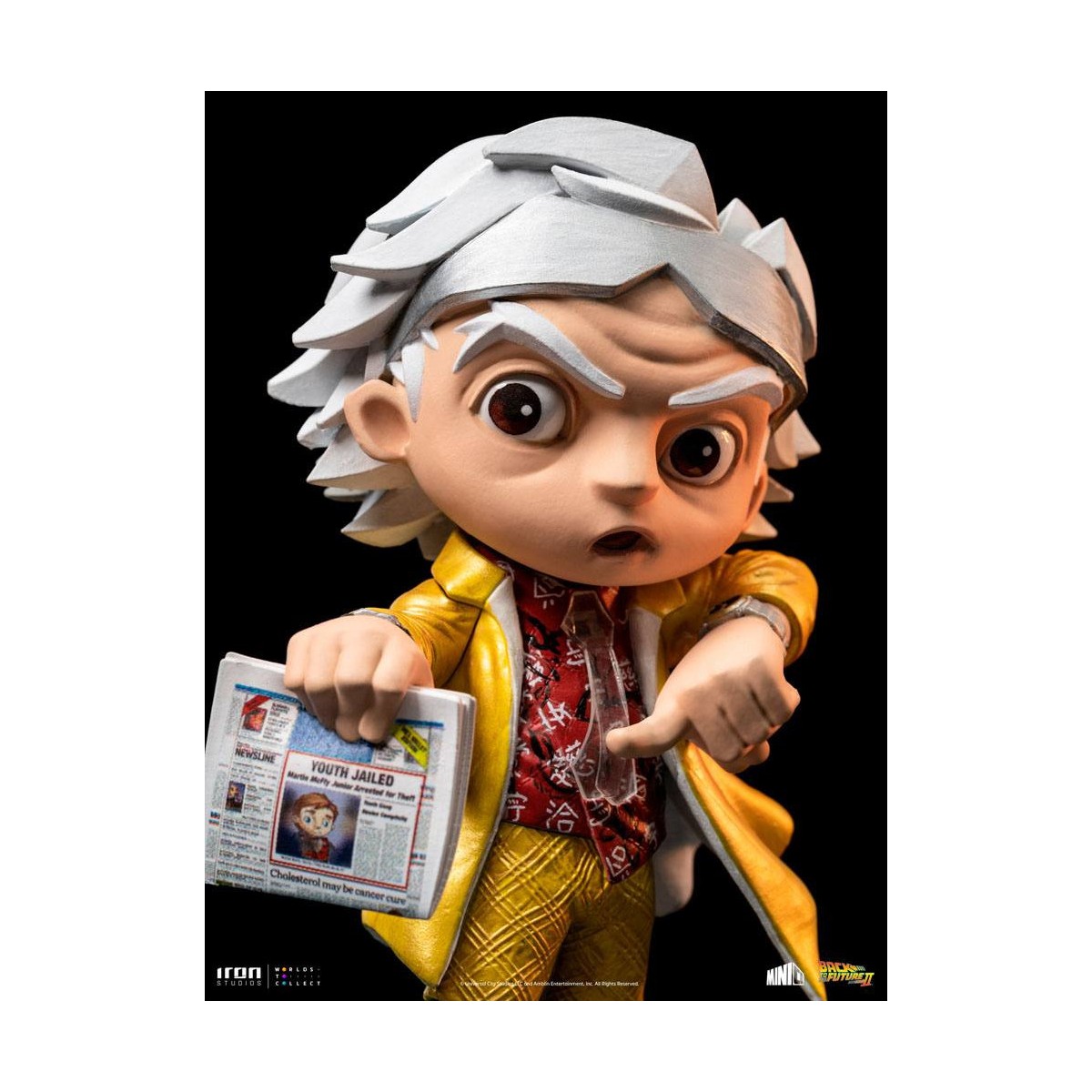 Iron Studios - Doc Brown Zurück in die Zukunft 2 - Mini Co.