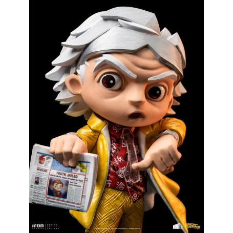 Iron Studios - Doc Brown Zurück in die Zukunft 2 - Mini Co.