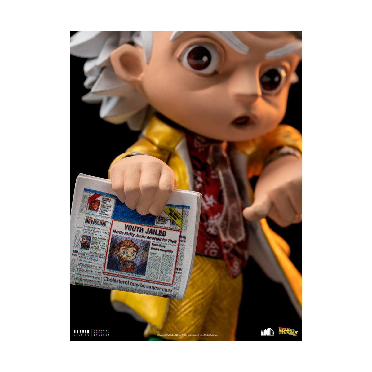 Iron Studios - Doc Brown Zurück in die Zukunft 2 - Mini Co.