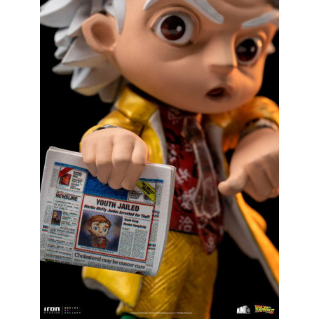 Iron Studios - Doc Brown Zurück in die Zukunft 2 - Mini Co.
