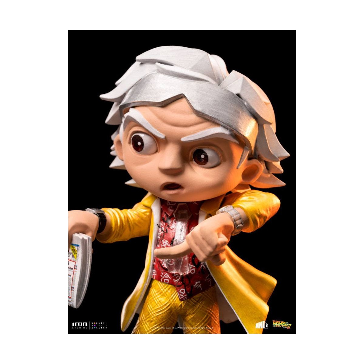 Iron Studios - Doc Brown Zurück in die Zukunft 2 - Mini Co.