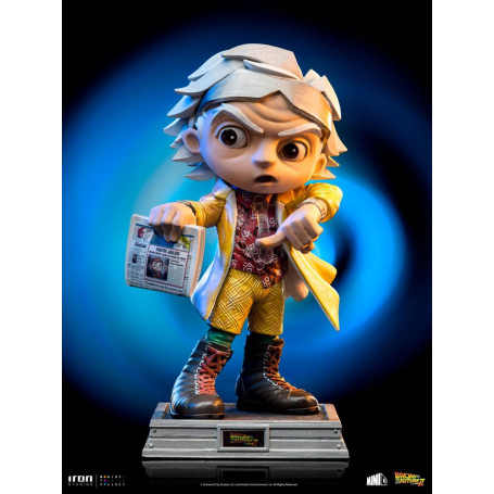 Iron Studios - Doc Brown Zurück in die Zukunft 2 - Mini Co.