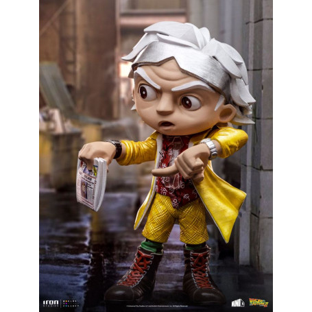 Iron Studios - Doc Brown Zurück in die Zukunft 2 - Mini Co.
