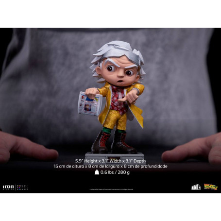 Iron Studios - Doc Brown Zurück in die Zukunft 2 - Mini Co.