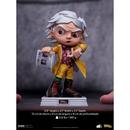 Iron Studios - Doc Brown Zurück in die Zukunft 2 - Mini Co.