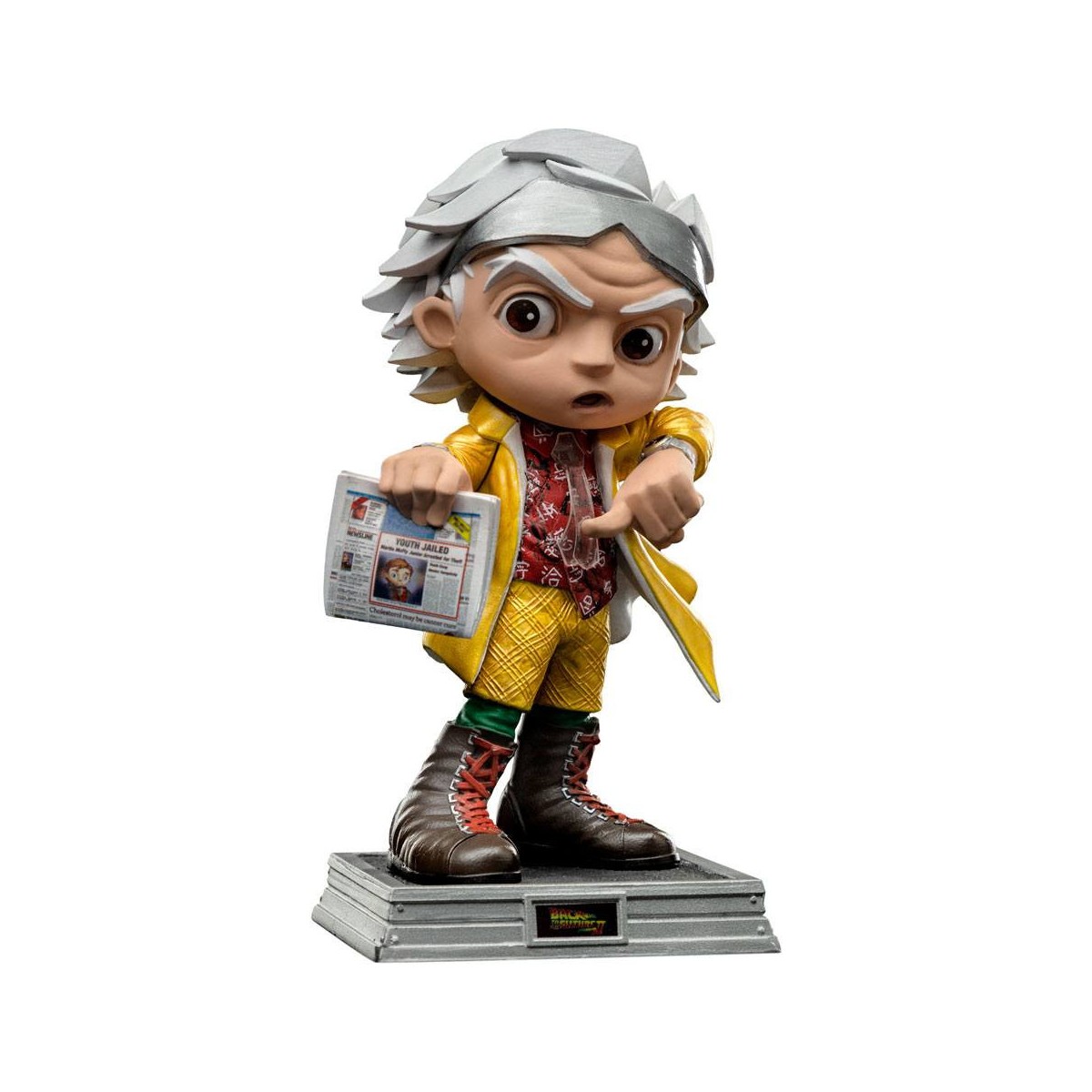 Iron Studios - Doc Brown Zurück in die Zukunft 2 - Mini Co.