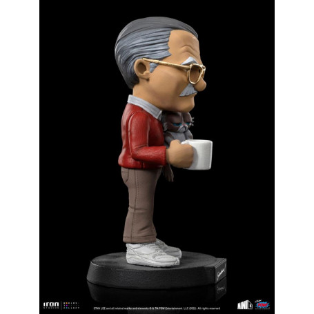 Iron Studios - Stan Lee Actionfigur mit Grumpy Cat - Mini Co.