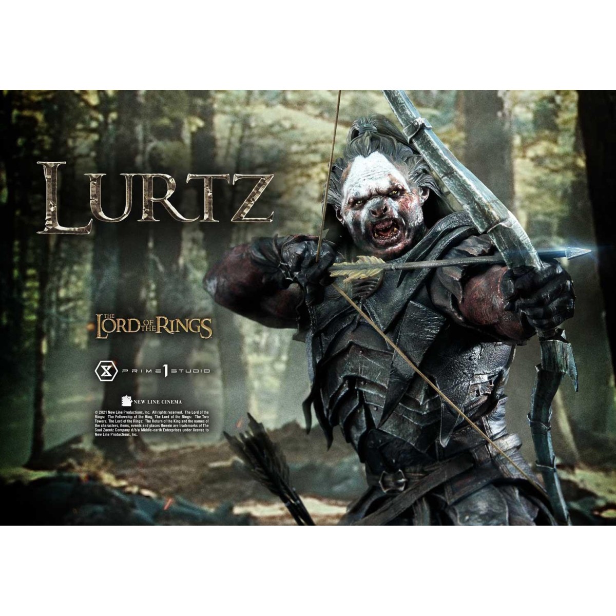 Prime 1 Studio - Lurtz Ex Version 1/4 - LOTR - Der Herr der Ringe